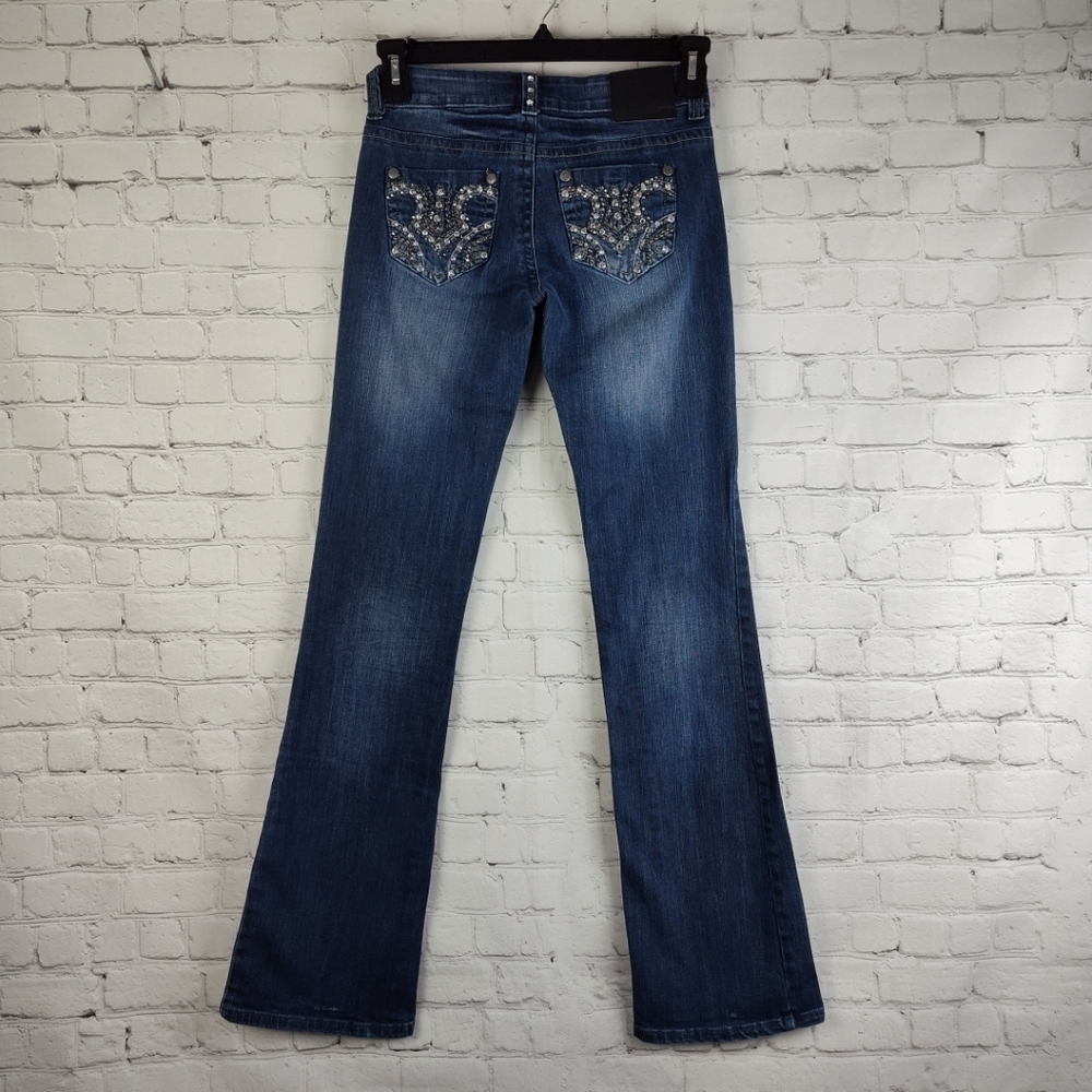 C3 by Vault Denim Jeans - Size 1 Bling Pockets Style CT1007 Size 1
